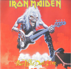 Iron Maiden - Fear Of The Dark (Live) (12", Maxi) (Near Mint (NM or M-))