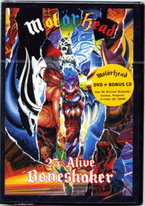 Motörhead - 25 & Alive - Boneshaker (DVD-V, PAL + CD, Album) (Near Mint (NM or M-))