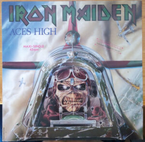 Iron Maiden - Aces High (12", Maxi) (Near Mint (NM or M-))