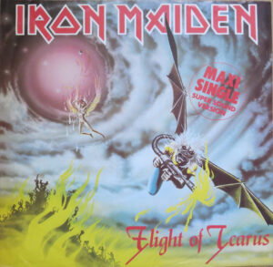 Iron Maiden - Flight Of Icarus  (12", Maxi) (Near Mint (NM or M-))