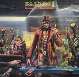 Iron Maiden - Stranger In A Strange Land (12", Maxi) (Near Mint (NM or M-))