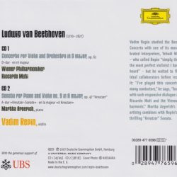 Ludwig van Beethoven, Vadim Repin, Martha Argerich, Wiener Philharmoniker, Riccardo Muti-1