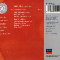 Carl Orff, Berliner Philharmoniker, Seiji Ozawa-1