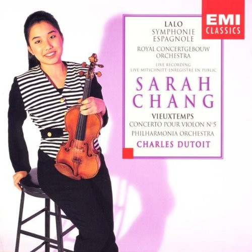 Édouard Lalo / Henri Vieuxtemps, Sarah Chang, Concertgebouworkest, Philharmonia Orchestra, Charles Dutoit-0