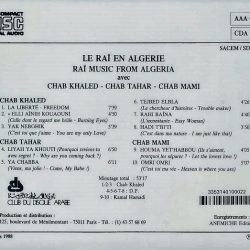 Khaled - Cheb Tahar - Cheb Mami-1