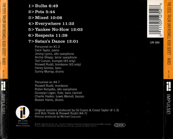 The Cecil Taylor Unit / Roswell Rudd Sextet-1