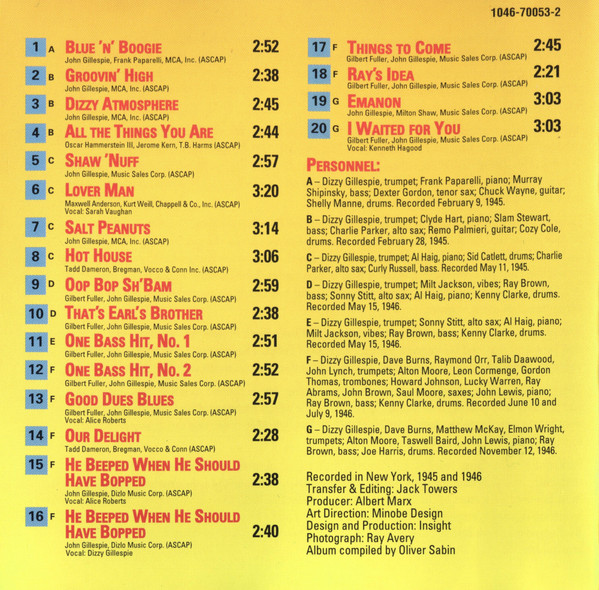 Dizzy Gillespie Sextet And Dizzy Gillespie And His Orchestra-4