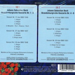 Johann Sebastian Bach, Pinchas Zukerman, Los Angeles Philharmonic Orchestra-1