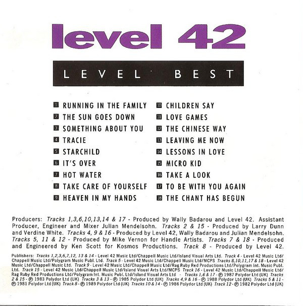 Level 42-3