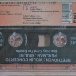 Ludwig van Beethoven, Itzhak Perlman, Carlo Maria Giulini, Philharmonia Orchestra-1