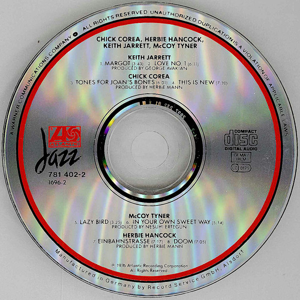 Chick Corea / Herbie Hancock / Keith Jarrett / McCoy Tyner-2
