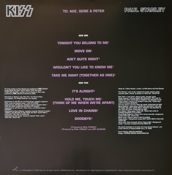Kiss, Paul Stanley-1
