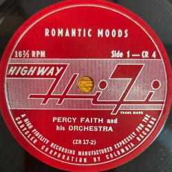 Percy Faith & His Orchestra, Paul Weston And His Orchestra-0