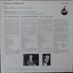 Awedis Djambazian / Kammerchor - St. Othmar, Tonkünstler Orchestra ; Dirigient: Karl Etti-1