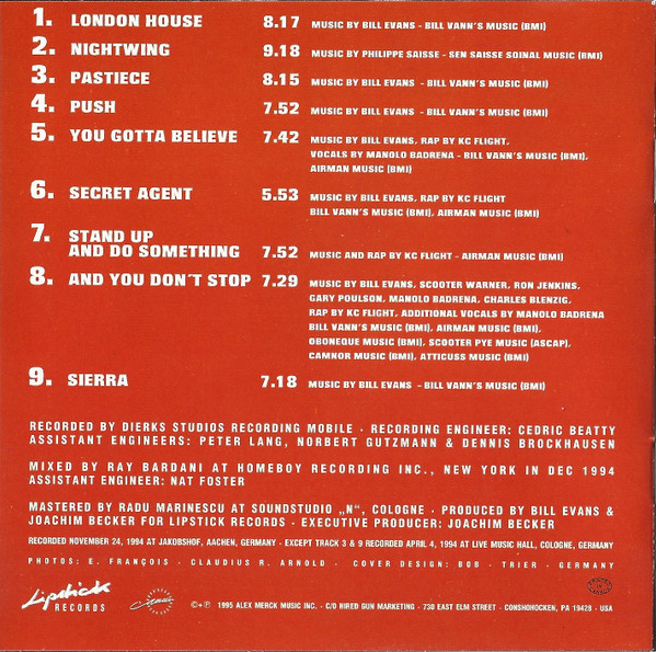 Bill Evans (3) & Push (14)-2