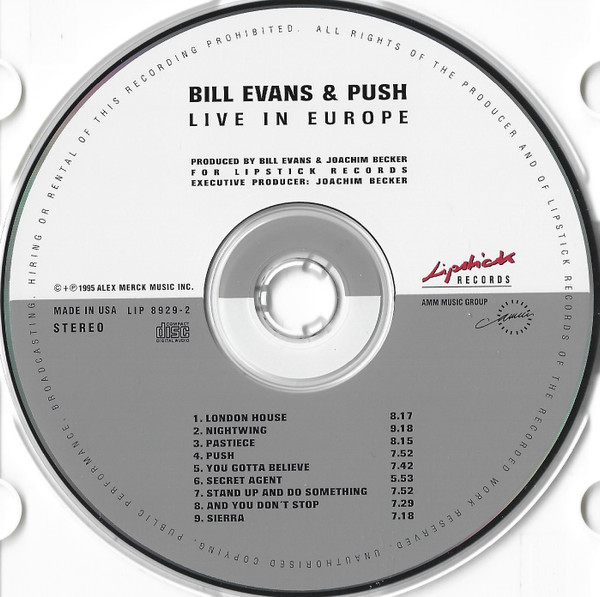 Bill Evans (3) & Push (14)-3