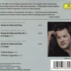 César Franck • Edvard Grieg • Leoš Janáček - Vadim Repin, Nikolai Lugansky-1